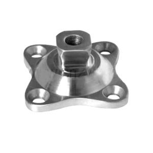 4 holes pyramid with hole / without hole