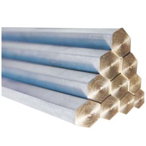 Titanium hexagon rods