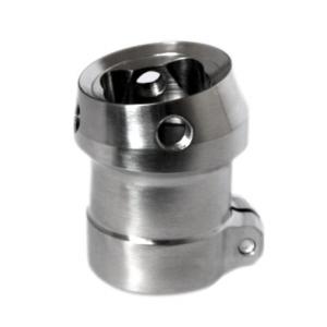 Angled tube clamp adapter